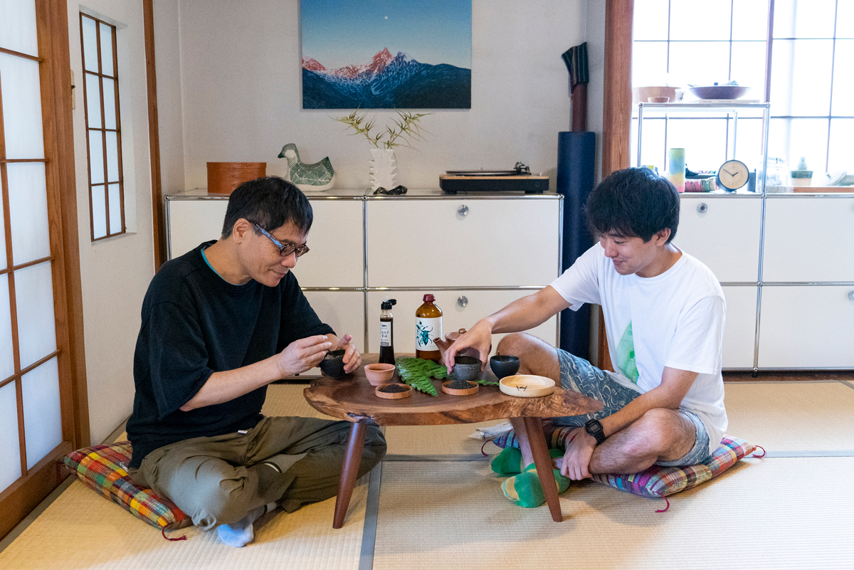 Tea with Seiko Ito and Yuta Shinohara - PAPERSKY - 篠原祐太