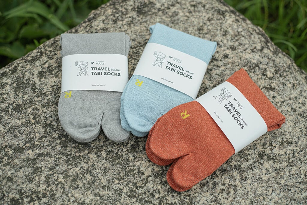 Tabi socks make traveling more comfortable! - PAPERSKY - TRIP